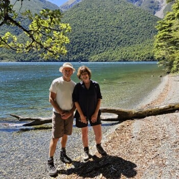 Martin Leslie and wife
