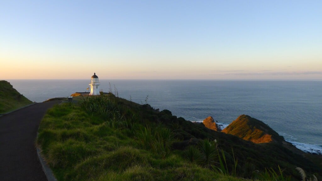 Charming lighthouse on Cape Reinga