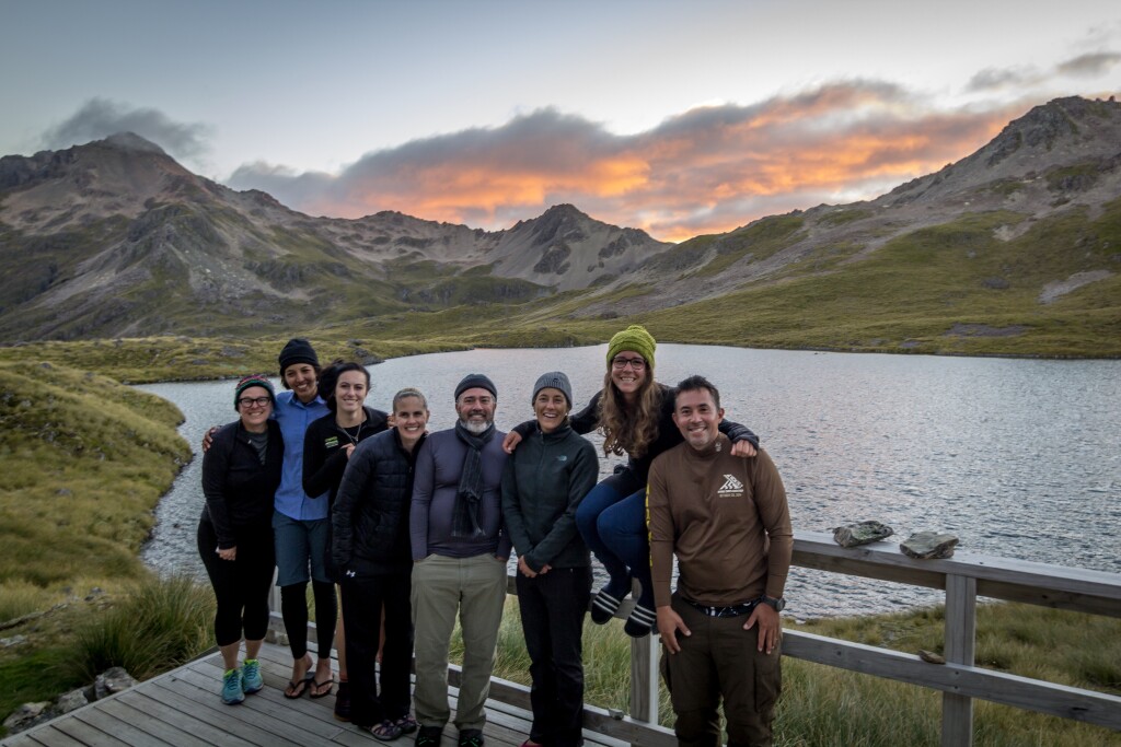 Glaciers sculpted the valleys of Nelson Lakes National Park, leaving behind sharp ridgelines and tarn-filled basins.