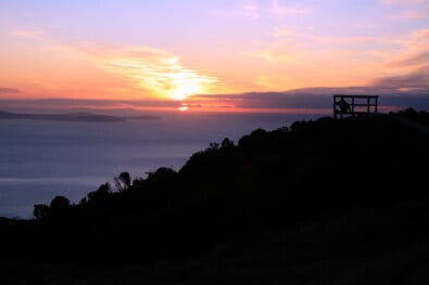Great Walks Hump Ridge Sunset