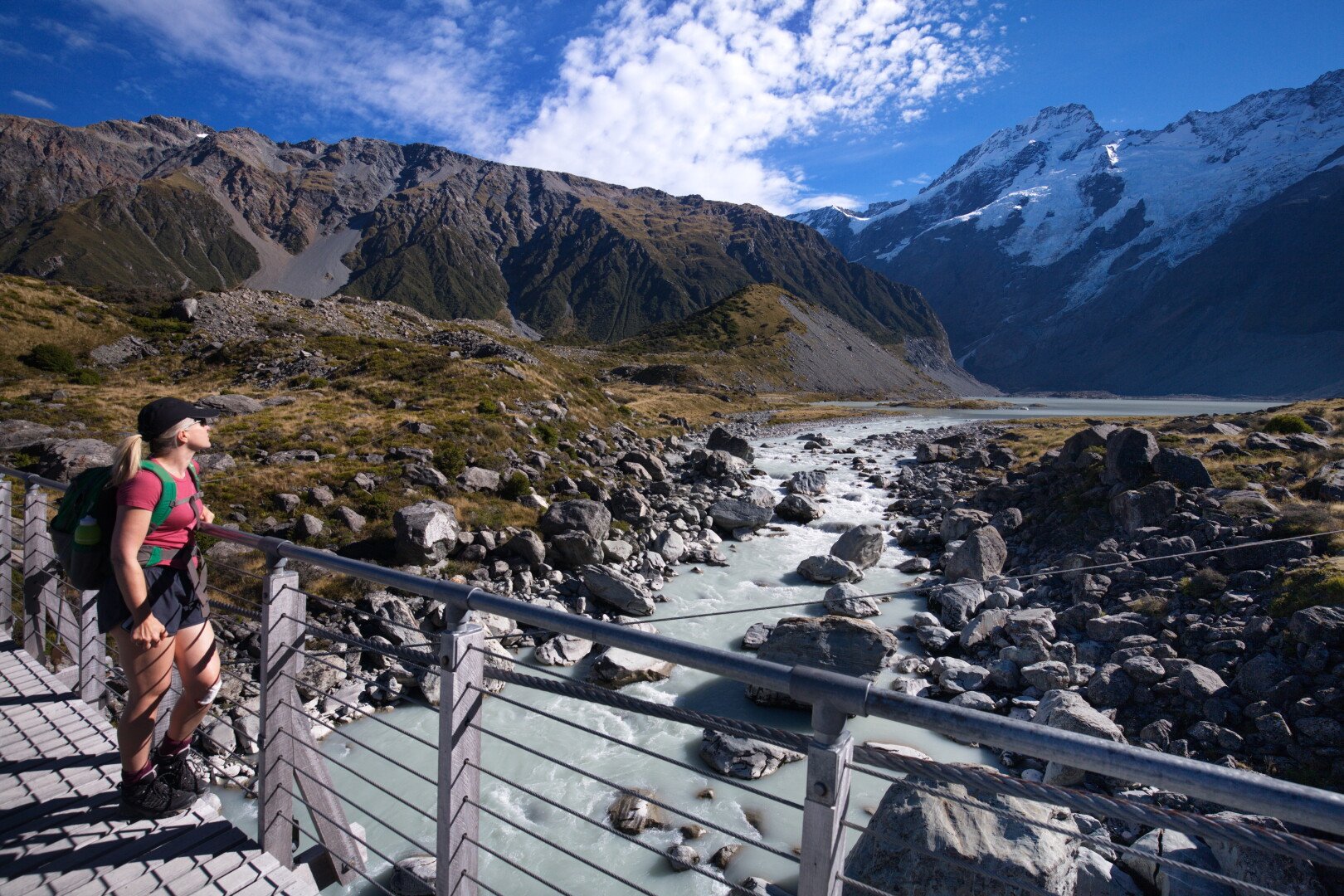 Marvel at the enormity of Aoraki Mt cook