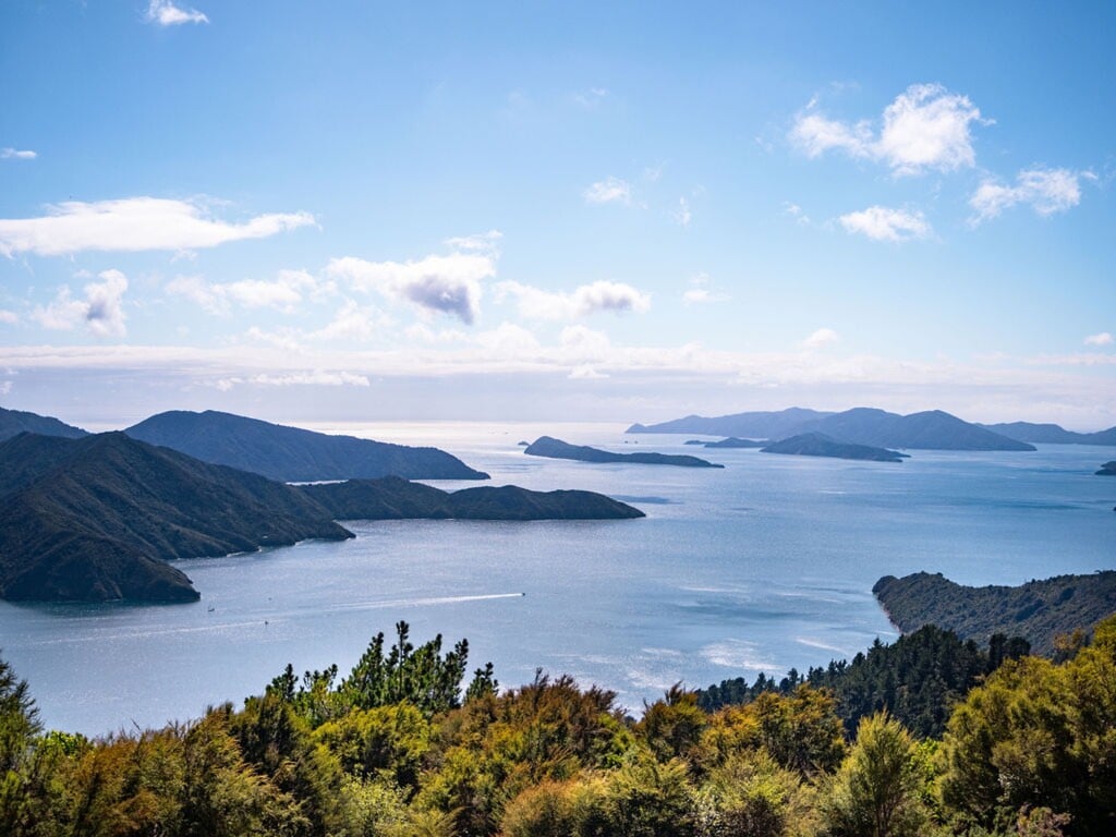 Enjoy spectacular views out to sea