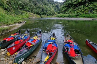 Kayak Group Whanganui River