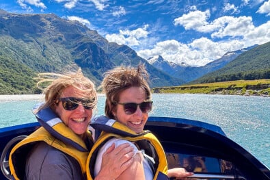 Mt Aspiring jetboat