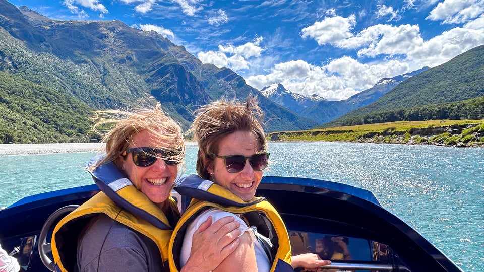Jetboat up the spectacular Makarora River
