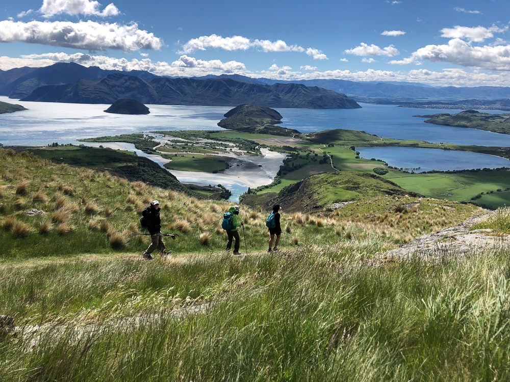 Hike the Rocky Mounatin trail and appreciate the sweeping views out over the Southern Alps and Lake Wānaka