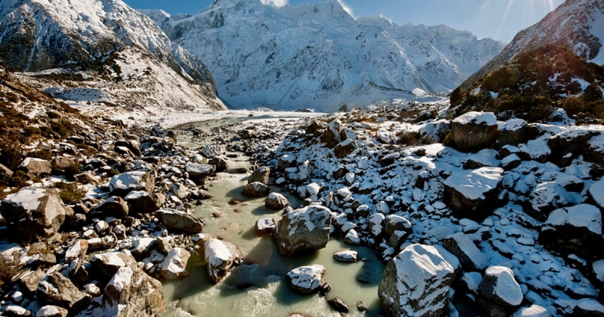 Winter South Island New Zealand Travelling South Island, NZ In A