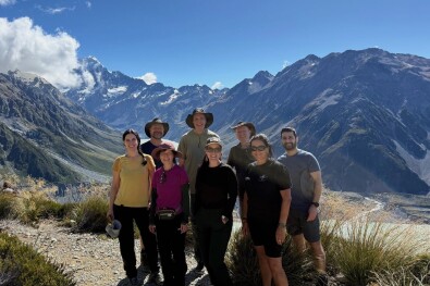Sealy Tarns Mt Cook Hiking Group
