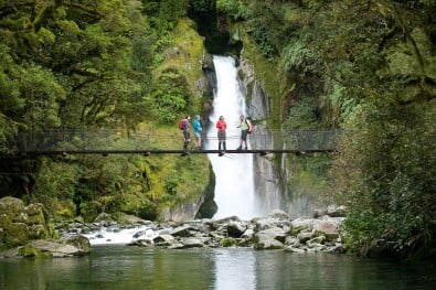 Day 2 Milford Track Giants Gate Falls v2