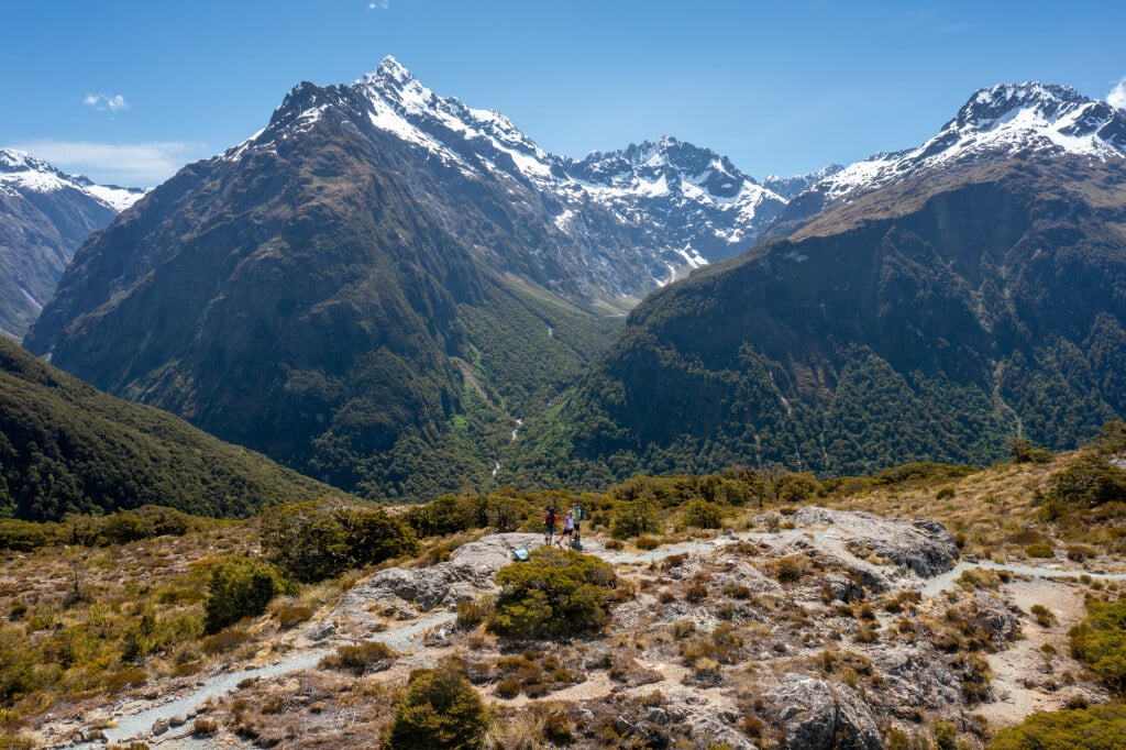 Key Summit overlooking Lake Marian
