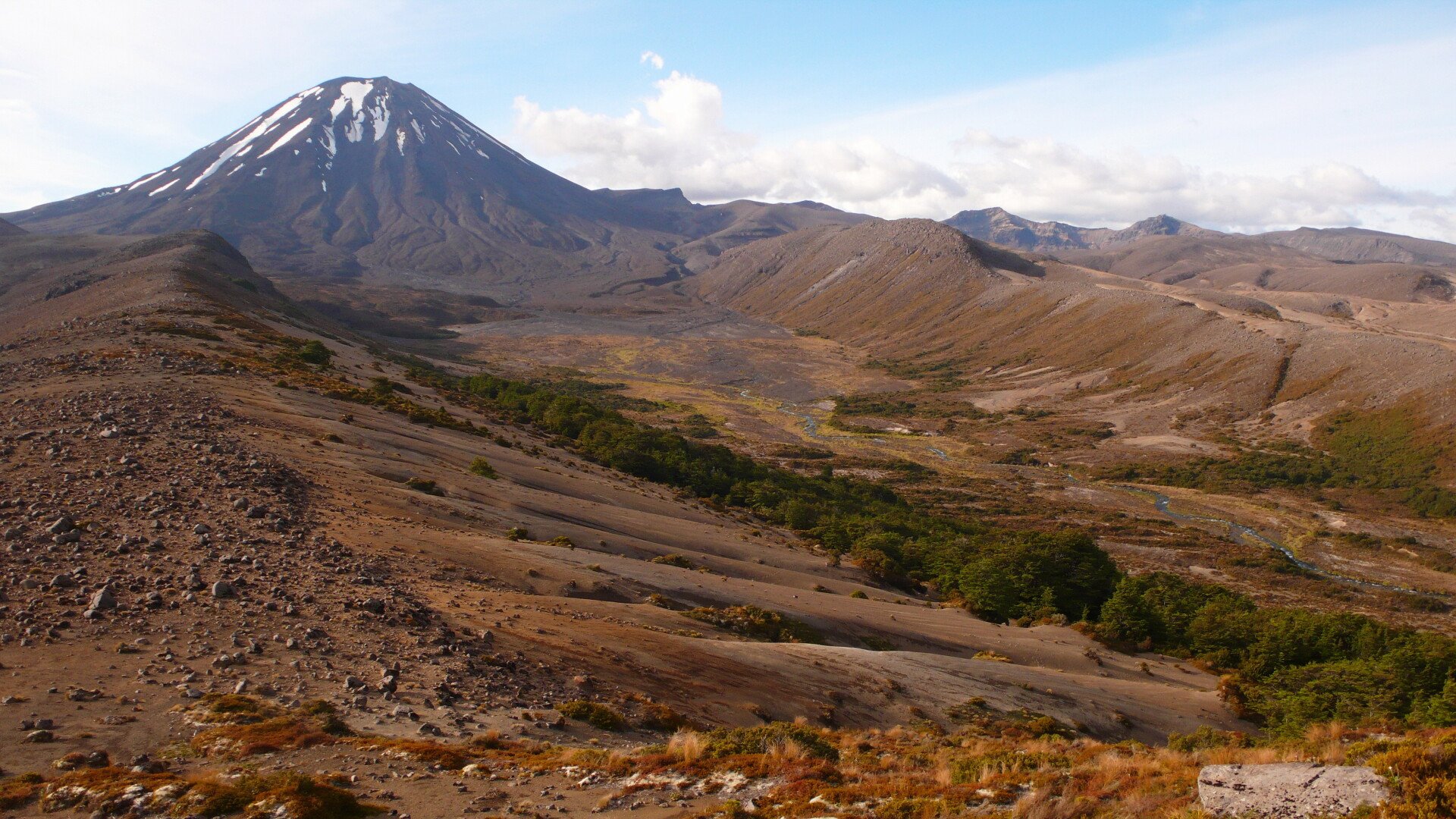 Remarkable picture of Tongariro National Park.