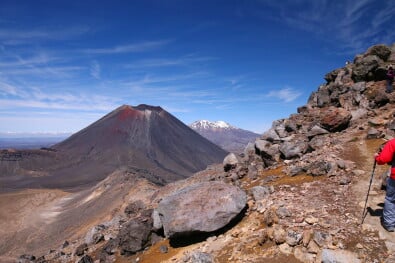 Mt Ngauruhoe volcanic landscapes