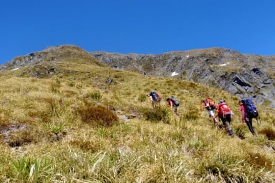hiking nz gillespie pass