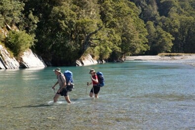 makarora river crossing