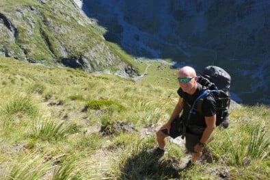 young valley mountain climb