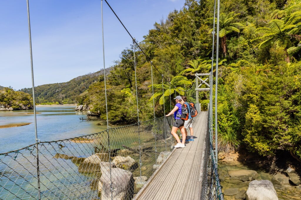Bark Bay, river or ocean? Depends where you stand.