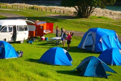 Family North Island Camping