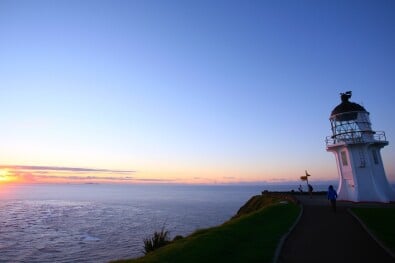 Hiking NZ Cape Reinga lighthouse