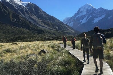 Boardwalk Hooker Valley
