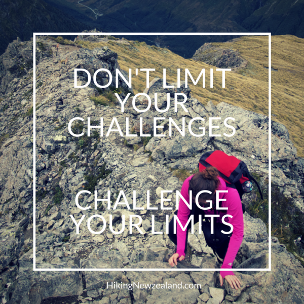 Don't limit your challengesChallenge your limits 